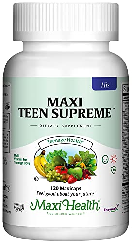 Maxi Health Teen Supreme HIS Vitamins for Teen Boys (120) - Teen Multivitamin for Young Maxi Health uk supplements