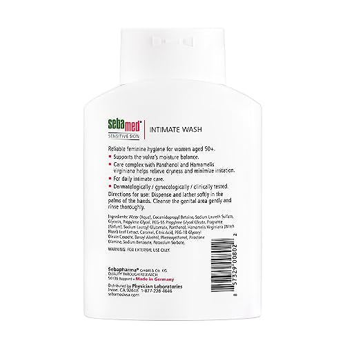Sebamed Feminine Intimate Wash Menopause, pH 6.8 SEBAMED uk supplements