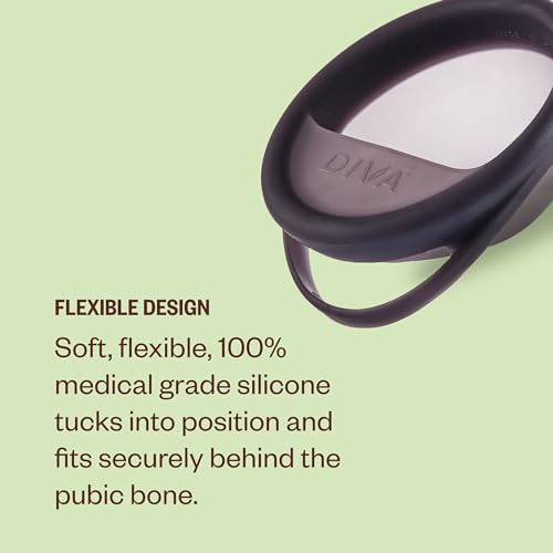 Diva Disc - Comfortable, Reusable Menstrual Disc with Leakproof Shield - Period Disc for Up to 12 Hours DivaCup uk supplements