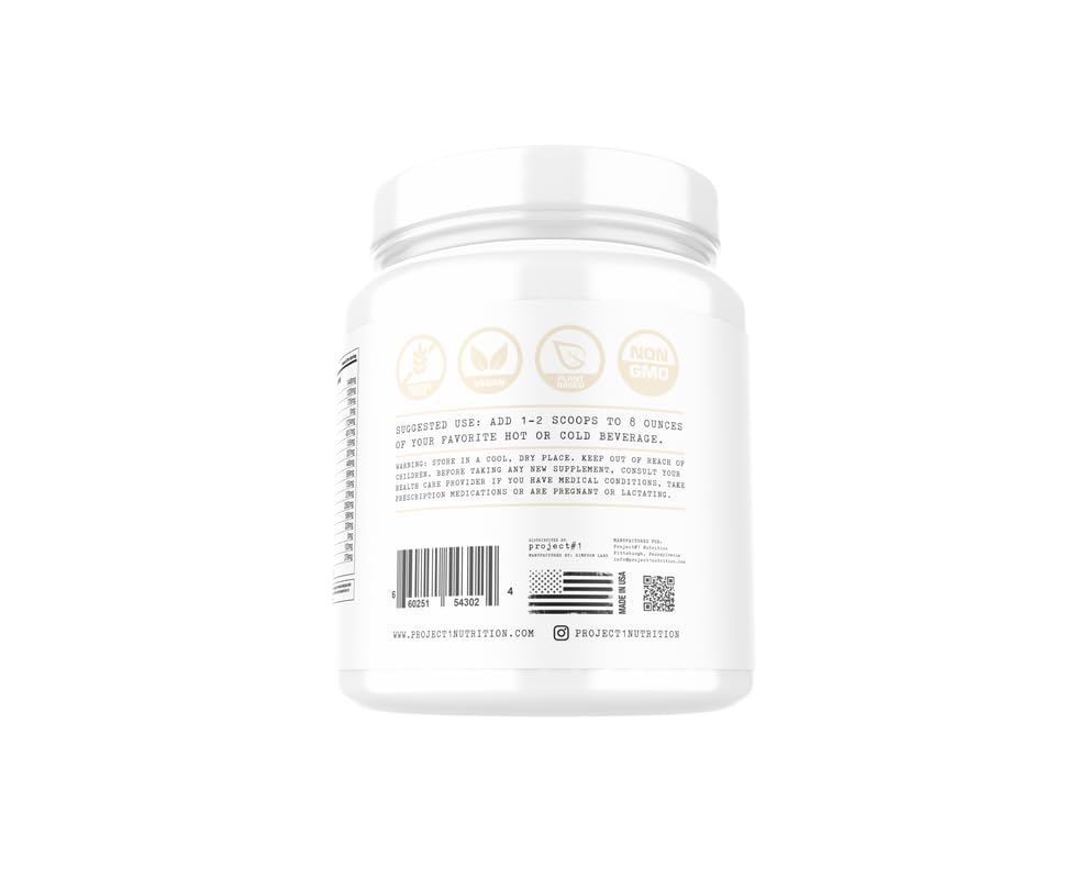 Project #1 Nutrition Multi-Sourced Collagen Powder | Grass-Fed Peptides for Skin, Hair Project #1 uk supplements