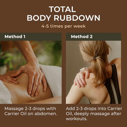 Gya Labs Ginger Oil for Comfort - Natural Ginger Essential Oil for Massage Oil - Ginger Oil Gya Labs uk supplements