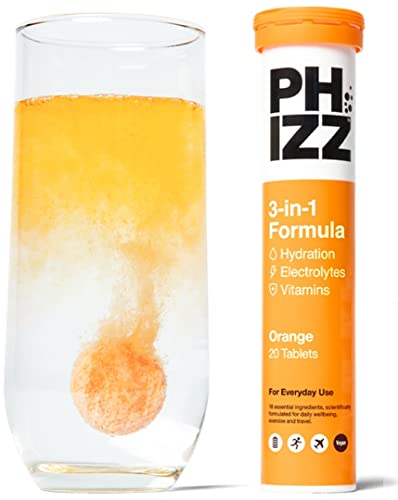 Phizz Electrolytes, Multivitamin & Hydration Tablets - 20 Effervescent Rehydration Electroly Phizz uk supplements