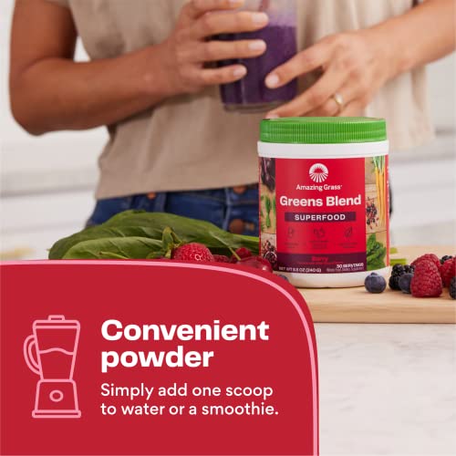 Amazing Grass Greens Blend Superfood: Super Greens Powder Smoothie Mix with Organic Amazing Grass uk supplements