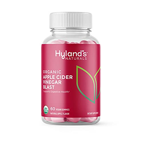 Hyland's Naturals Organic Apple Cider Vinegar Blast Gummies, Digestive Health Suppor Hyland's uk supplements