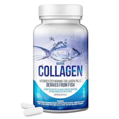 Marine Collagen Peptides Supplements for Men & Women - Collagen Pills My Store uk supplements