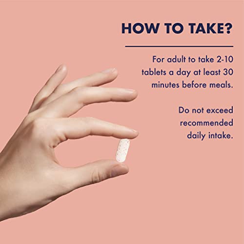 Higher Nature - Collagen Tablets - Hydrolysed Marine Collagen - Vitamin C - Calcium for Bone Support HIGHER NATURE uk supplements