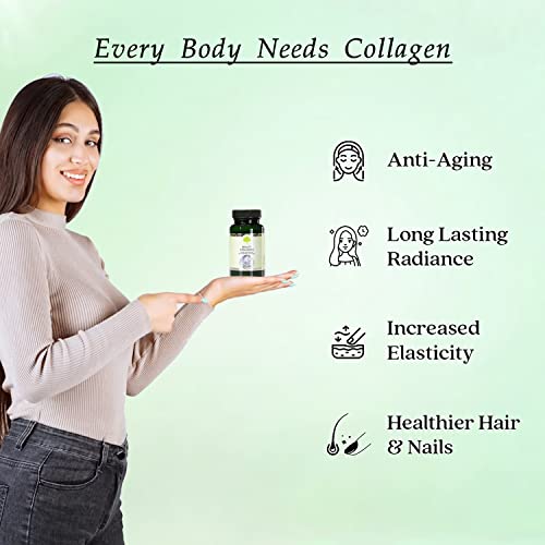 Beauty Collagen | Collagen & Hyaluronic Acid Supplement | 60 Capsules | Hydrolysed Marine Collagen G&G Vitamins uk supplements