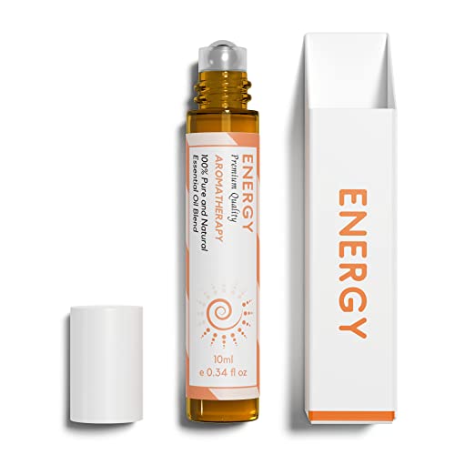 Benatu Energy Essential Oil Roll On Blend (with Clove, Lemon, Grapefruit Oil)- Travel Size Relaxing Roller benatu uk supplements