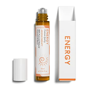 Benatu Energy Essential Oil Roll On Blend (with Clove, Lemon, Grapefruit Oil)- Travel Size Relaxing Roller benatu uk supplements