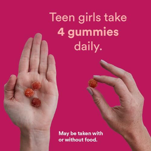 SmartyPants Teen Girl Multivitamin Gummies: Omega 3 Fish Oil (EPA/DHA), Vitamin D3 SmartyPants uk supplements