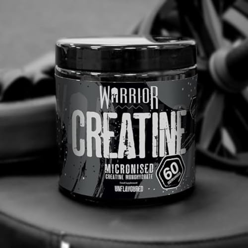 Warrior Creatine Monohydrate Powder – 300g – Micronised for Easy Mixing Warrior uk supplements
