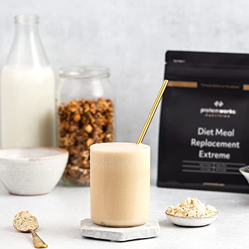 Protein Works - Diet Meal Replacement Extreme Shake, 200 Calorie Meal, High Protein Meal Protein Works uk supplements
