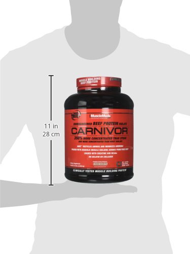 MuscleMeds, Carnivor Beef Protein Isolate Powder 56 Servings, Chocolate, 72 Ounce MuscleMeds uk supplements