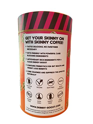 Skinny Boost Skinny Coffee- (Unflavored) Instant Sticks Made with Arabica Coffee, Garcinia SkinnyBoost uk supplements