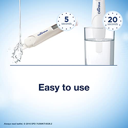 Clearblue Digital Pregnancy Test with Smart Countdown, Multi, 5 count Clearblue uk supplements