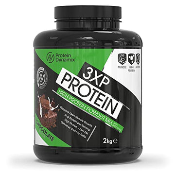 Protein Dynamix 3XP Protein Blend 2KG Chocolate Flavour Protein Dynamix uk supplements