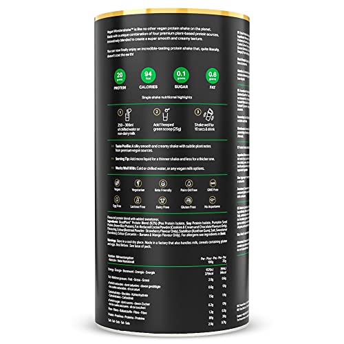 Protein Works - Vegan Wondershake, Vegan Protein Shake, Multi Award Winning Vegan Protein Powder Protein Works uk supplements