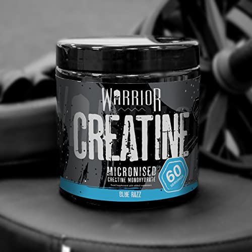 Warrior Creatine Monohydrate Powder – 300g – Micronised for Easy Mixing Warrior uk supplements