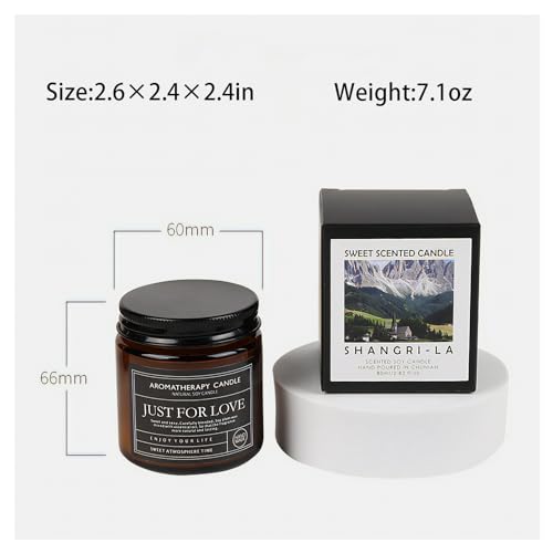 Candles for Home Scented Candle Gifts for Men Candles Clearance Amber Candle Jar Soy Wax Candles Caelusi uk supplements