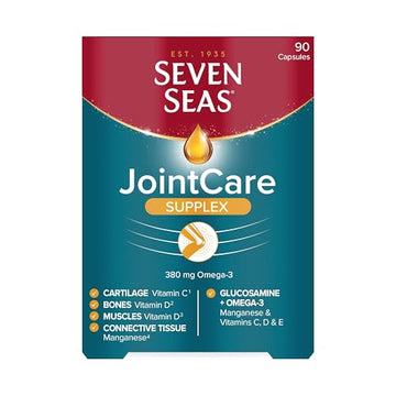 Seven Seas JointCare Supplex, With Glucosamine, Omega-3, Vitamins C, D and E Seven Seas uk supplements