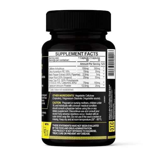Iridium Labs Kimera Thermogenic Fat Burner - Weight Loss Supplement & Energy Booster Iridium Labs uk supplements