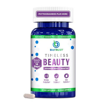 BioTrust Timeless Beauty Ceramide Booster – Hair & Skin Restoring Phytoceramides BioTrust uk supplements