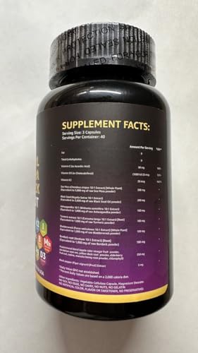 LetaGreen Irish Sea Moss Capsules – 120 Wildcrafted Sea Moss Pills with Black Seed Oil LetaGreen uk supplements