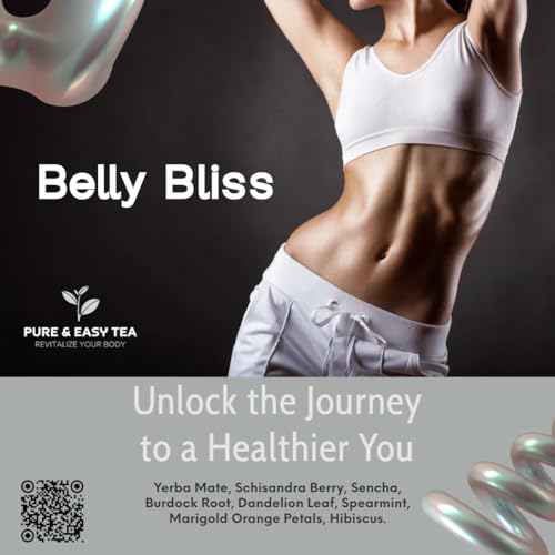 Pure And Easy Tea, Belly Bliss, Cleanse & Detox Tea, Supports Healthy Weight, Helps Reduc Pure And Easy Tea uk supplements