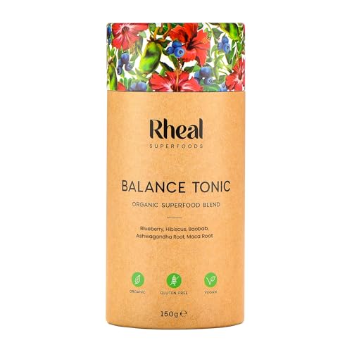 Rheal Balance Tonic 150g | 30 Servings | for Your Daily Balance with Superfoods Rheal uk supplements