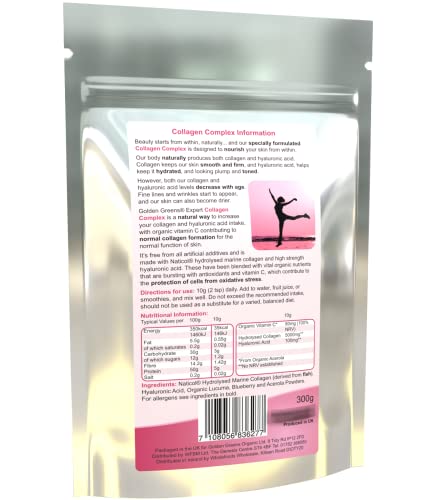 Golden Greens Expert Collagen Complex Powder, 300 g Golden Greens uk supplements