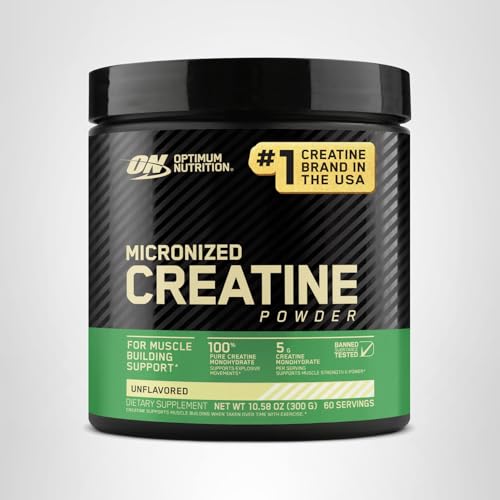Optimum Nutrition Micronized Creatine Monohydrate Powder, Unflavored, 120 Servings, 600 Grams Optimum Nutrition uk supplements
