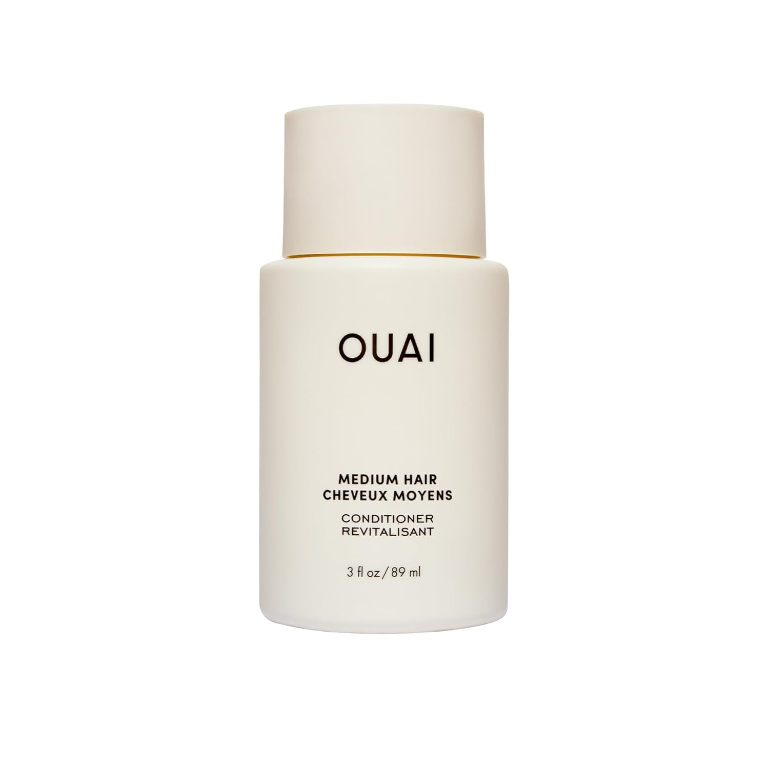 OUAI Medium Conditioner Travel Size - Hydrating Hair Conditioner with Coconut Oil, Babassu Oil, and Keratin - Strengthens, Repairs and Adds Shine - Paraben and Phthalate Free Hair Care Products (3 Oz) OUAI uk supplements