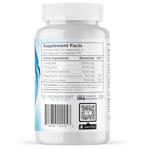 Promescent VitaFLUX Women's Nitric Oxide Booster Supplement, Boost Energy & Performance Promescent uk supplements