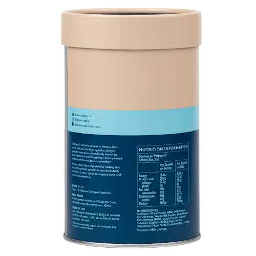 Dose & Co Collagen Protein Powder (Chocolate Fudge) 420g – Non-GMO, Gluten Free Collagen Peptides Supplement DOSE & CO uk supplements