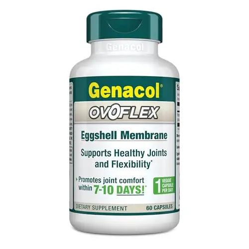 Genacol Ovoflex – Natural Eggshell Membrane Supplement, Support Healthy Joints & Flexibility, Vegetarian Solution for Joint Care, Results in 7 Days, Value Pack, 60 Capsules (60-Day Supply) Genacol uk supplements