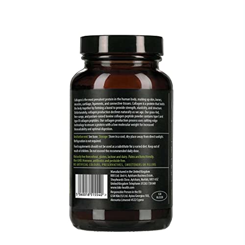 KIKI Health Organic Bovine Collagen Peptides Capsules | 100% Hydrolyzed KIKI HEALTH uk supplements