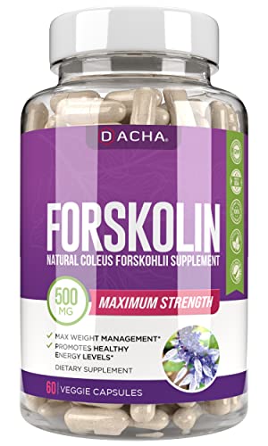 DACHA Natural Forskolin Max Strength Formula- 500mg Coleus Extract, Keto Diet Pills That DACHA uk supplements