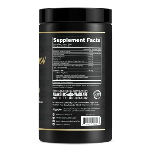 Anabolic Warfare Nuclear Armageddon Pre Workout Powder Pre-Workout for Men Anabolic Warfare uk supplements