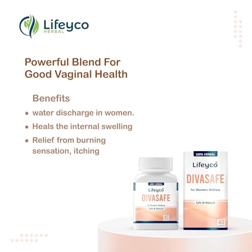 Divasafe Capsules for Abnormal Vaginal Discharge, 100% Natural Formulation Manufactured My Store uk supplements