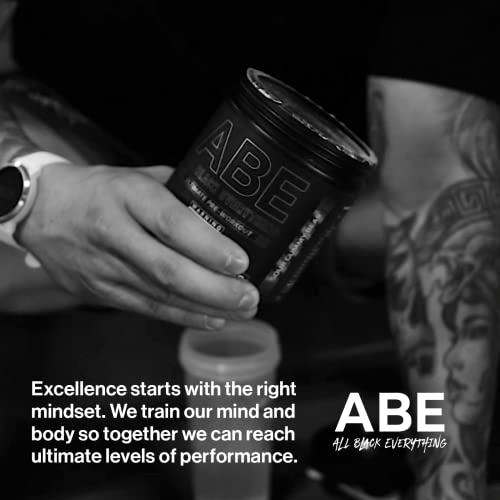 ABE Pre Workout Powder - All Black Everything Pre Workout Energy Drink with Citrulline ABE all black everything uk supplements