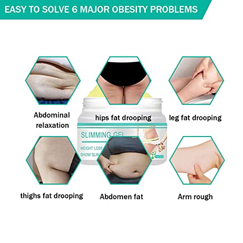 Slimming Cream, Navel Arm Leg Belly Ginger Fat Burning Cream, Weight Loss Skin Firming SURORAIN uk supplements