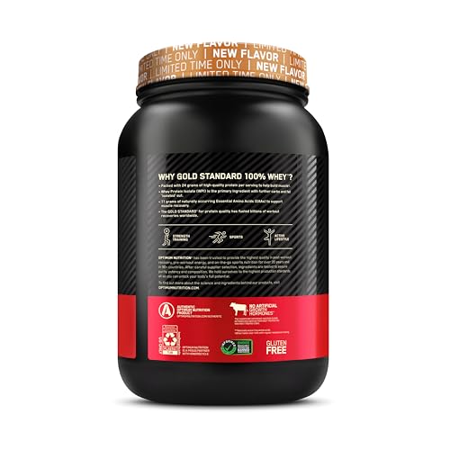 Optimum Nutrition Gold Standard 100% Whey Protein Powder, Cinnamon Roll, 2 Pound Optimum Nutrition uk supplements