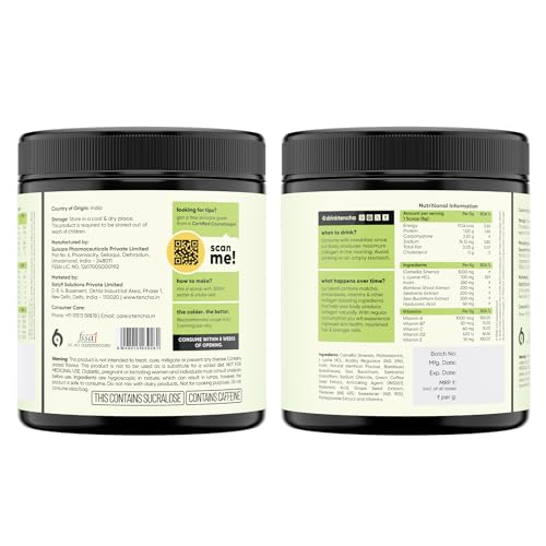 Collagen Supplements for Women & Men, 30 Servings, 150 GM | 100% Vegan Collagen Powder Tencha uk supplements