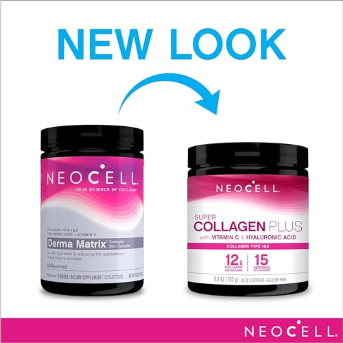 NeoCell Super Collagen Plus With Vitamin C and Hyaluronic Acid, For Skin Hydration NeoCell uk supplements