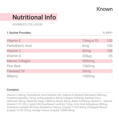 Liquid Collagen Supplement with Vitamin C | Liposomal Technology Known uk supplements