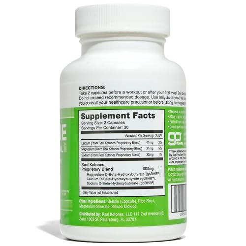 Real Ketones BHB Exogenous Ketones Keto Pills Keto Electrolytes Pills for Enhanced Real Ketones uk supplements