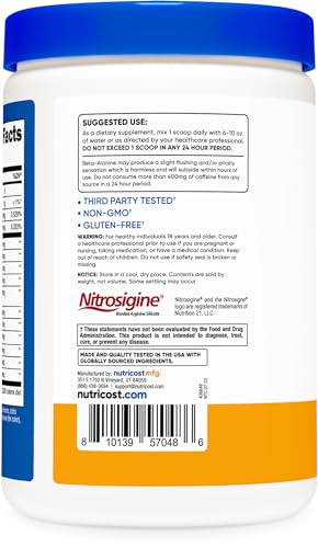 Nutricost Pre-C Pre-Workout Complex with Creatine (Peach Mango | 30 Servings) Powder Nutricost uk supplements