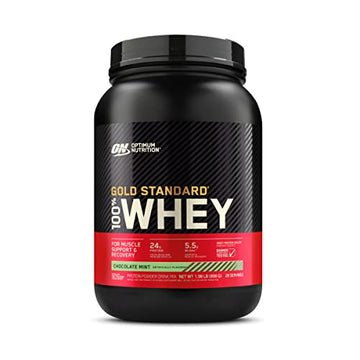 Optimum Nutrition Gold Standard 100% Whey Protein Powder, Chocolate Mint, 2 Pound Optimum Nutrition uk supplements