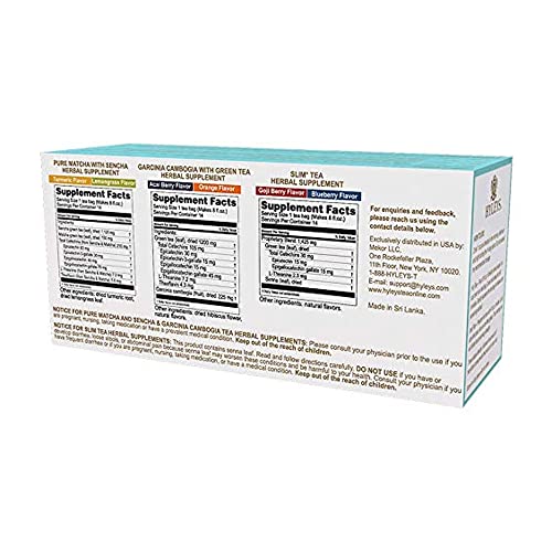 HYLEYS Tea for Cleanse and Weight Loss - New 14 Day Weight Loss Kit - 42 Tea Bags HYLEYS uk supplements