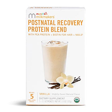 Munchkin Milkmakers Postnatal Recovery Protein Powder with Pea Protein, Lactation Munchkin uk supplements